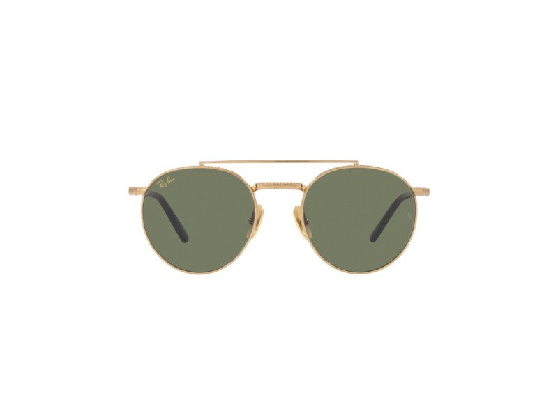 Ray-Ban Round Ii Titanium Sonnenbrille RB 8237 3138/52