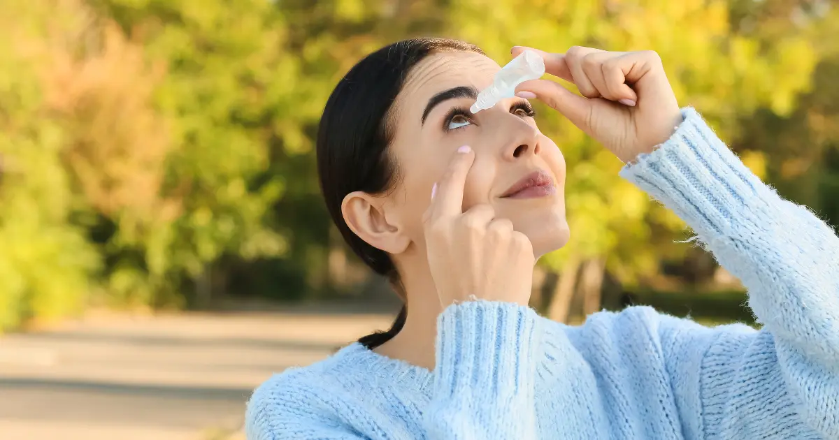 Augentropfen gegen juckende Augen