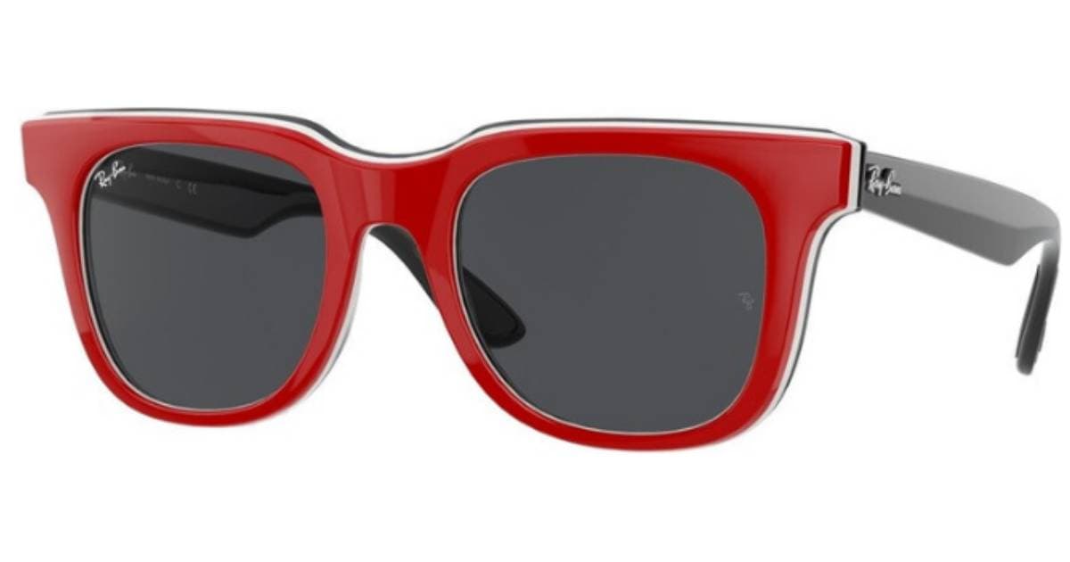 Ray Ban rote Sonnenbrille